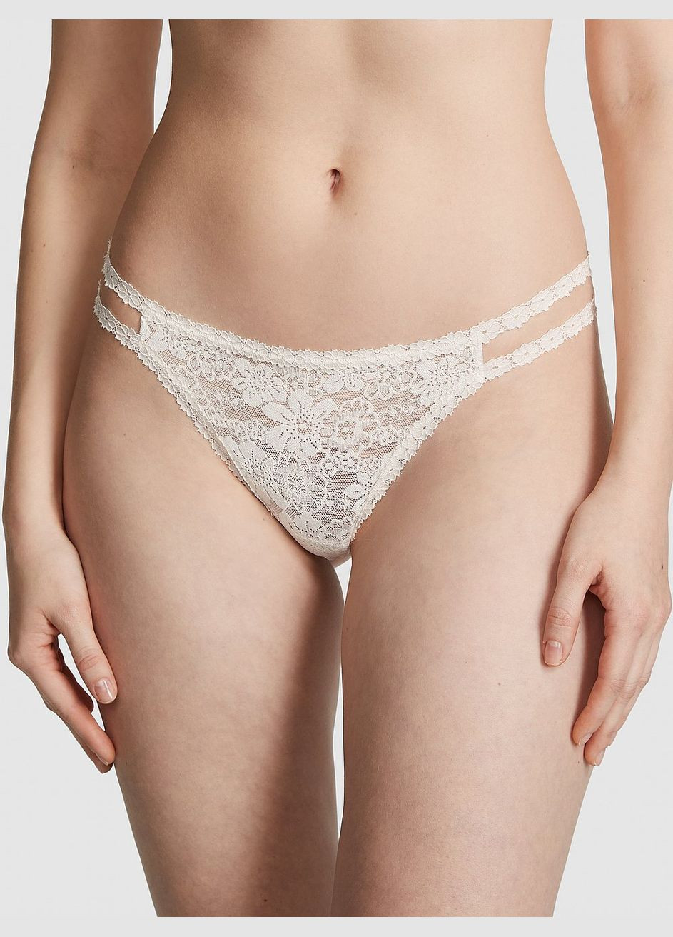 Трусики Танга WINK STRAPPY THONG PANTY (26856940) Victoria's Secret Pink (339676066)