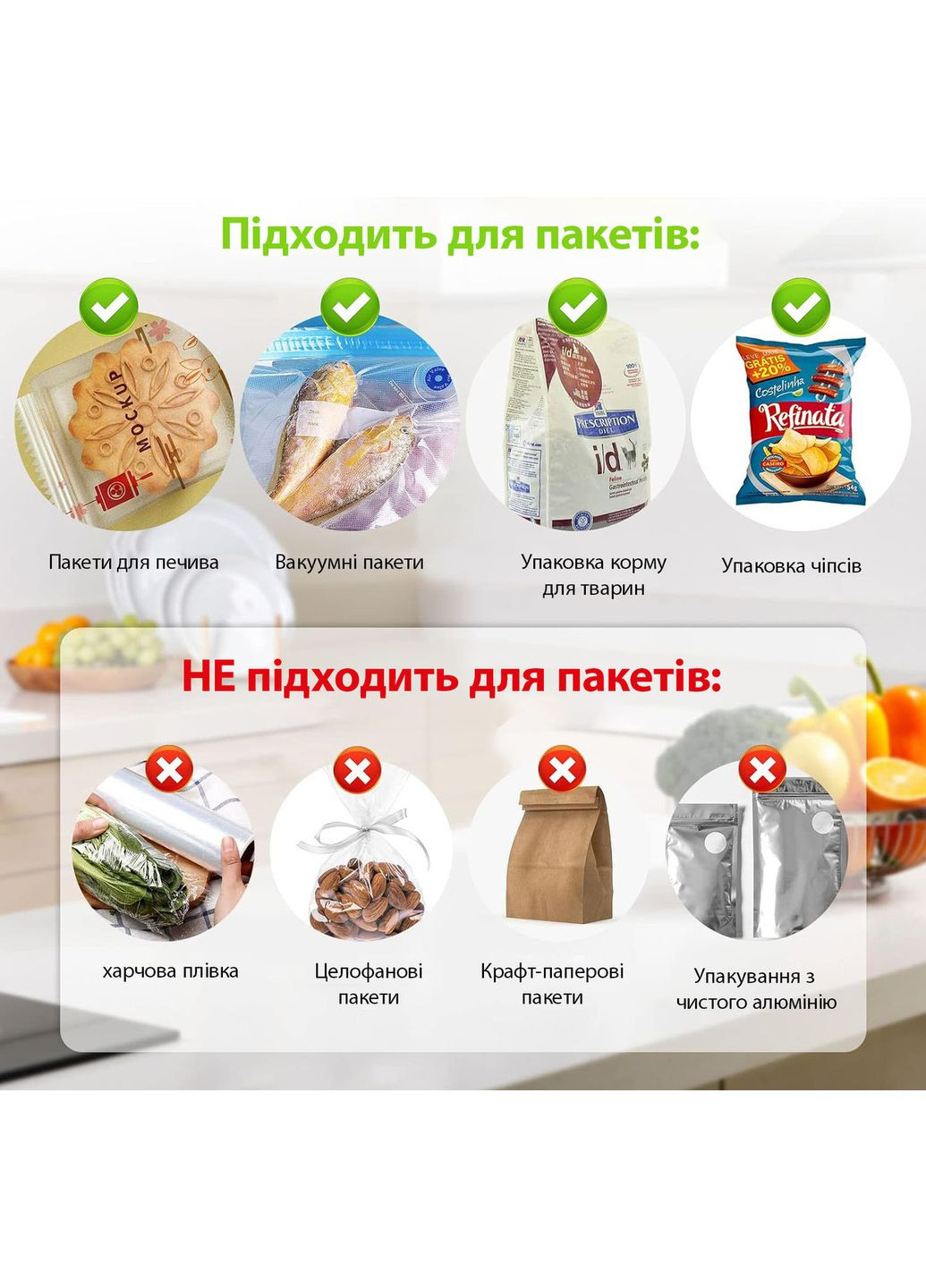 Вакуумний пакувальник Lovoski White No Brand (366304167)