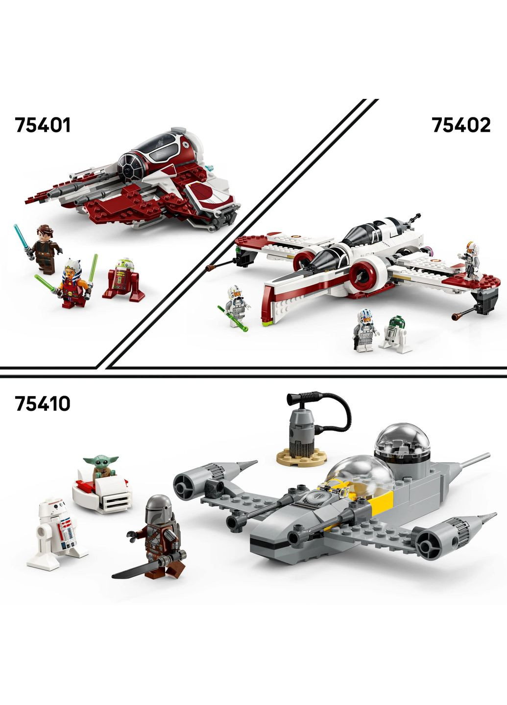 Конструктор Star Wars Грогу в воздушной люльке, 1048 деталей () Lego 75403 (328395029)