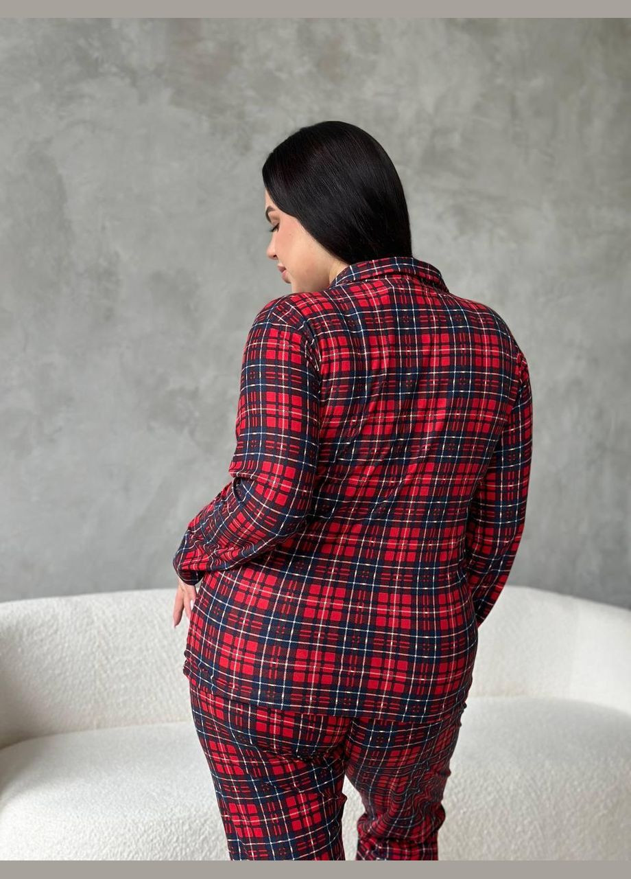 Комбінована жіноча піжама великих розмірів GT