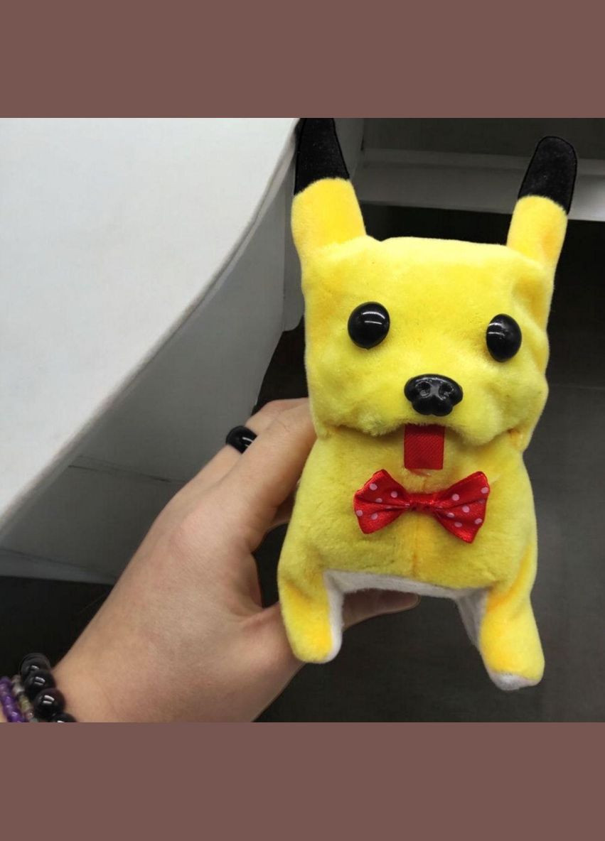 Мягкая игрушка собачка "Пикачу" светящаяся, 17 см (KA-23-989) MIC (362420041)