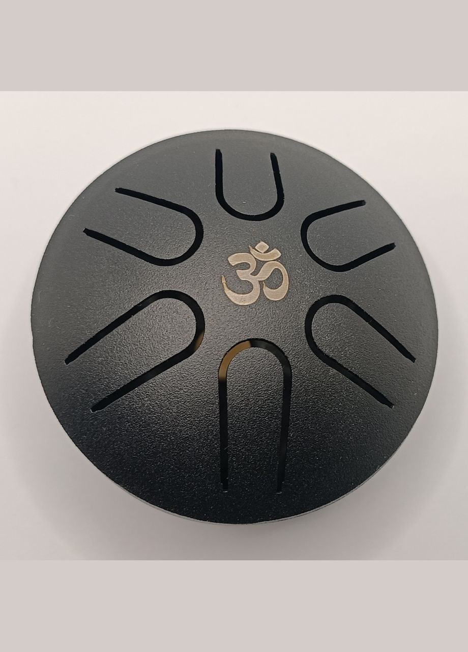 Язычковый барабан мини глюкофон на 6 нот 7.5 см с гравировкой ОМ Hluru (370872804)