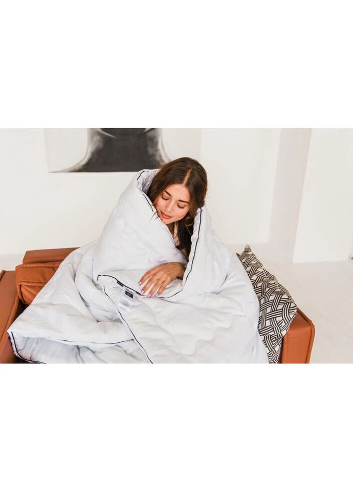 Ковдра вовняна №1361 Royal Pearl Hand Made Демісезонна 220x240 см (2200001532113) Mirson (314714768)