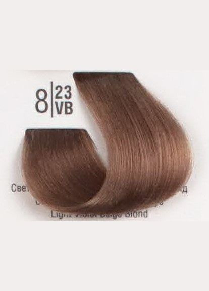 Професійна фарба для волосся 8/23VB Світлий перламутровий бежевий блонд Cream Color 100 мл Spa Master (324625129)