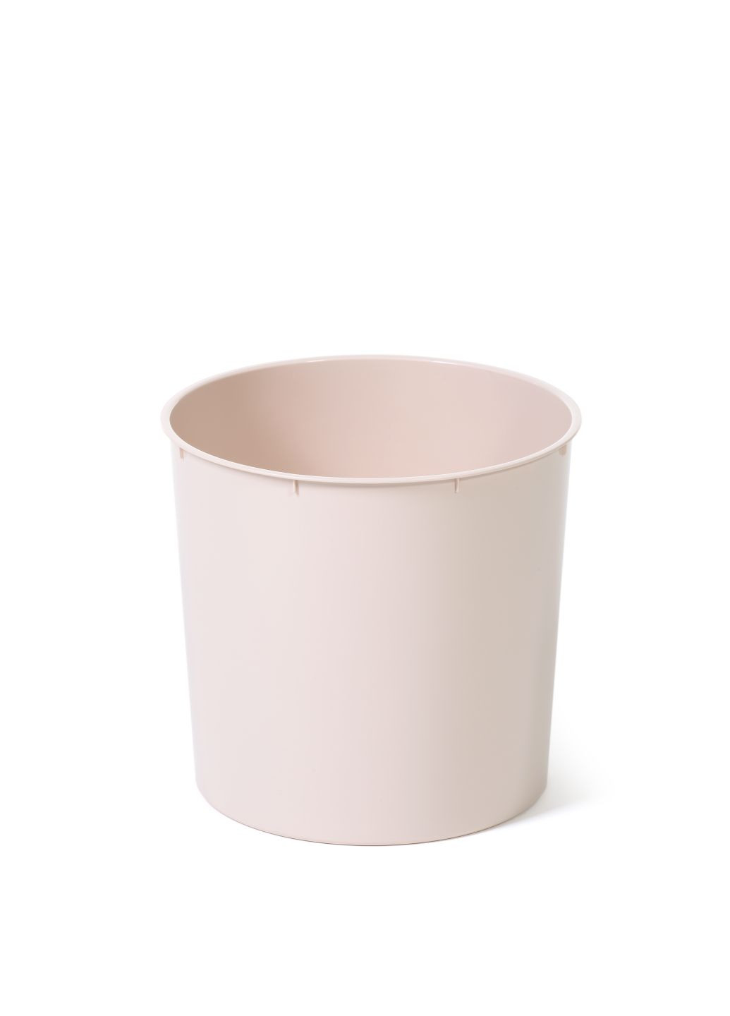 Кашпо Дуэт 140 антрацитовый с кремовой вставкой, пластик Lamela Дует (345726235)