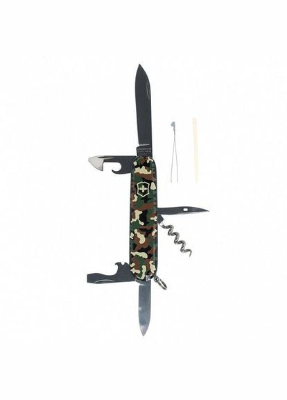 Комплект Ніж Spartan Camouflage 1.3603.94 + Подарункова коробка для ножа 91мм vix-2 Victorinox (317301523)