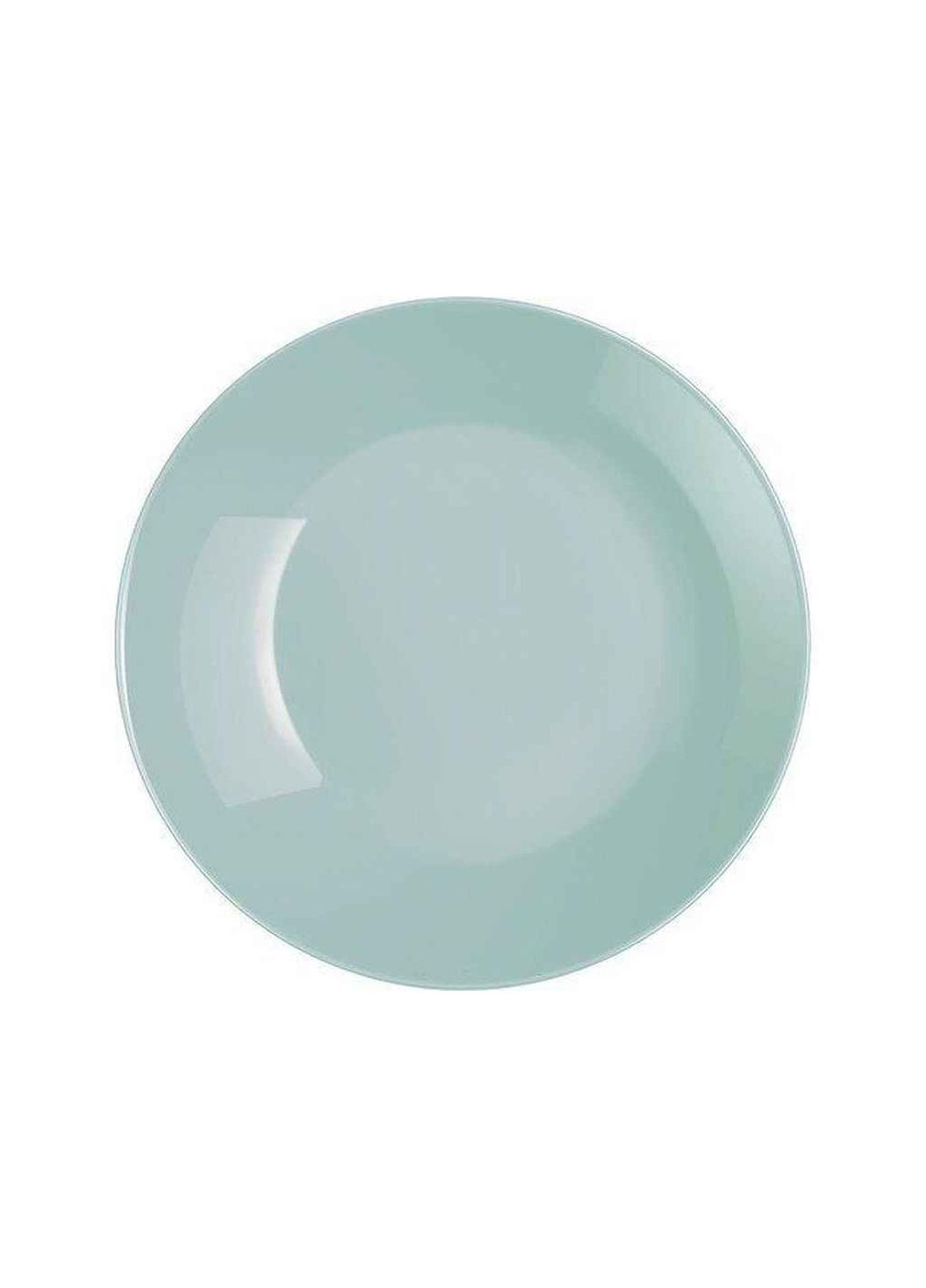Тарілка обідня d=25см Zelie Light Turquoise кругла Luminarc (356456166)