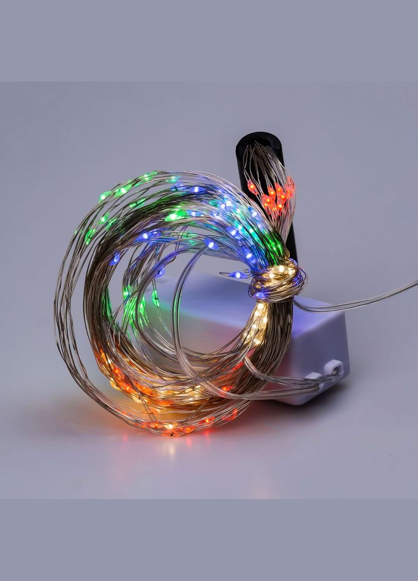 Гирлянда Конский хвост 200 LED 10 нитей длина 2 метра, мультиколор GarlandoPro (316475327)