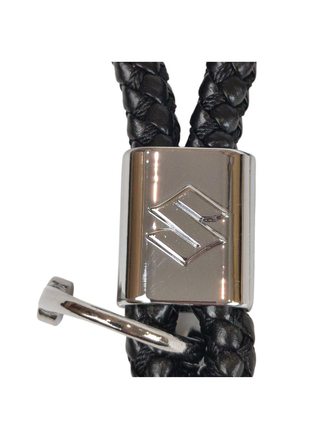 Брелок для ключей авто Suzuki из качественной плетеной эко-кожи из лого Сузуки 29196 No Brand (331768961)