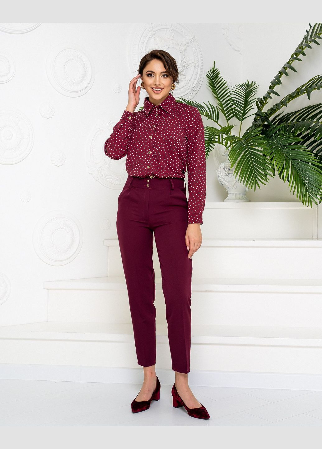 Стильные нарядные брюки No Brand (332623137)