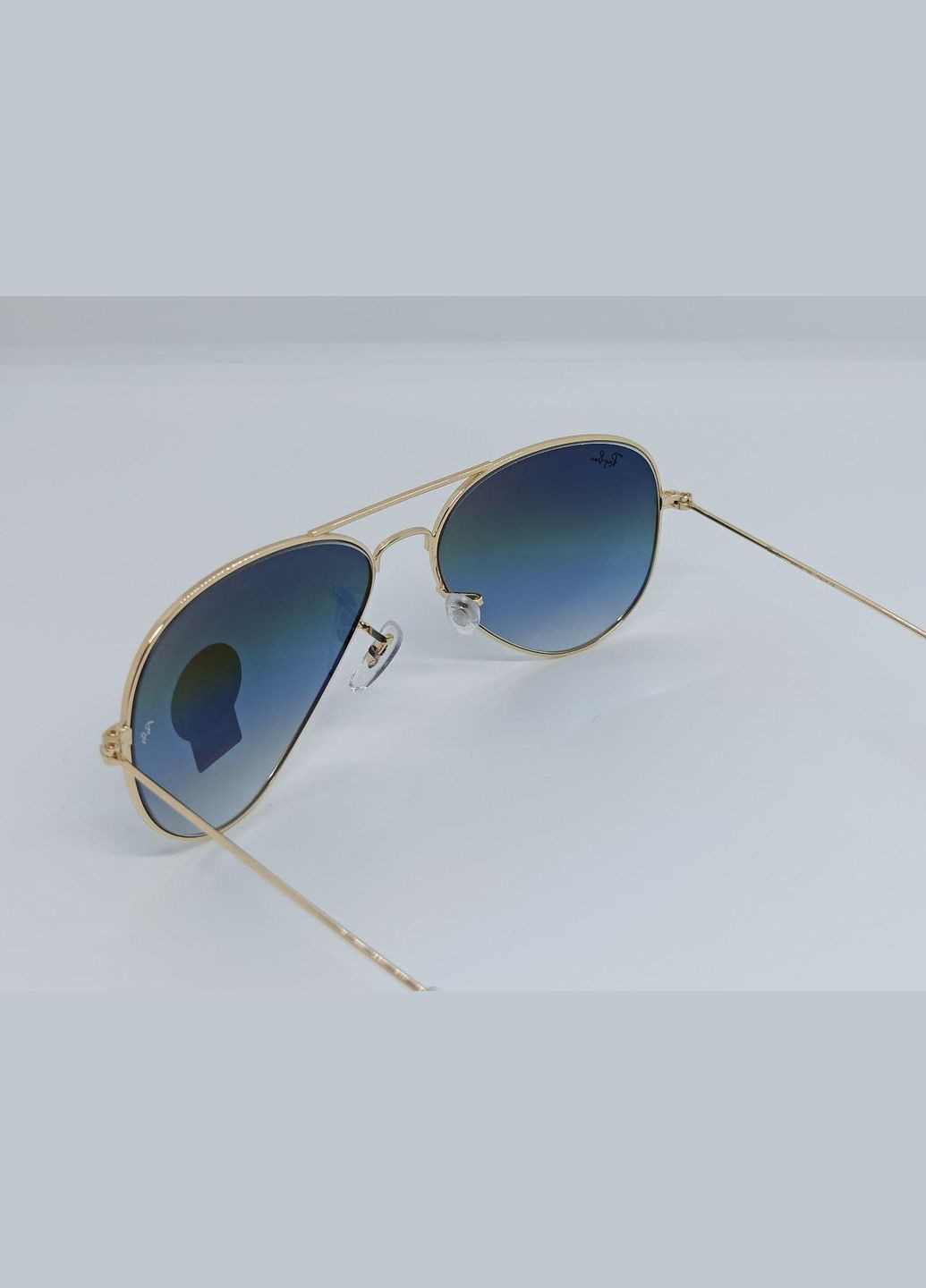 Солнцезащитные Очки RB Aviator 3026 Gold Grad Линза-СТЕКЛО RAY (341084176)