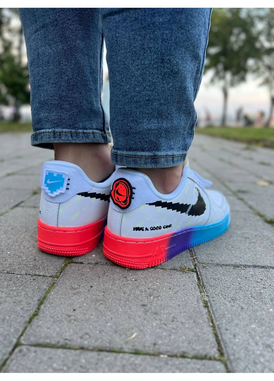 КРОСІВКИ ЖІНОЧІ NIKE AIR FORCE HAVE A GOOD GAME НАЙК АІР ФОРС 1 ПРЕМІУМ No Brand комбіновані демісезони (368859645)