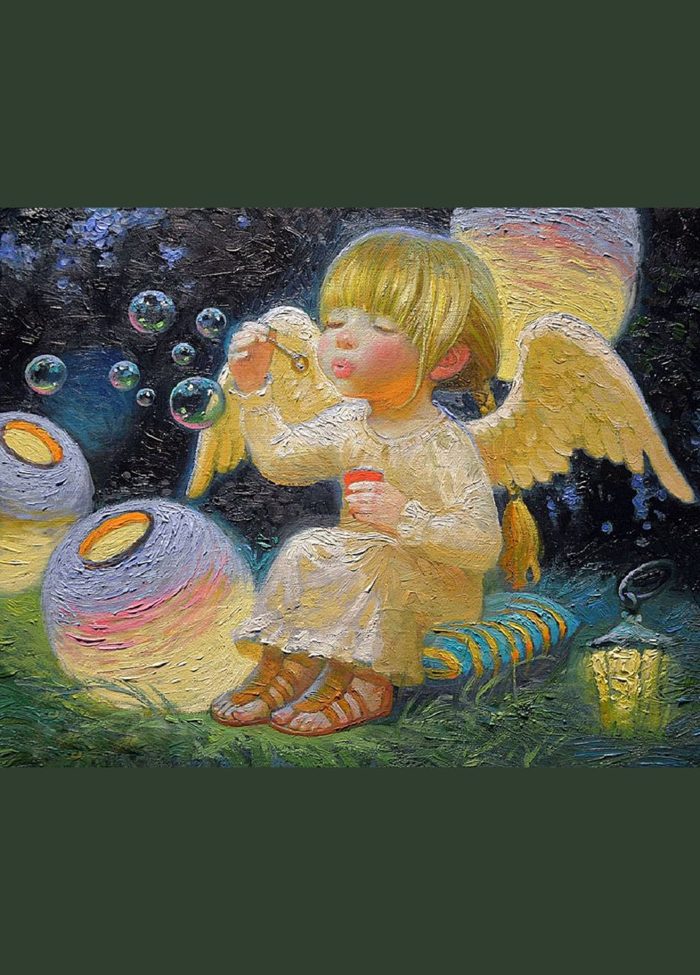 Набор алмазной вышивки (мозаики) "В мире детства". Художник Nizovtsev Victor Чарівний діамант (333709987)