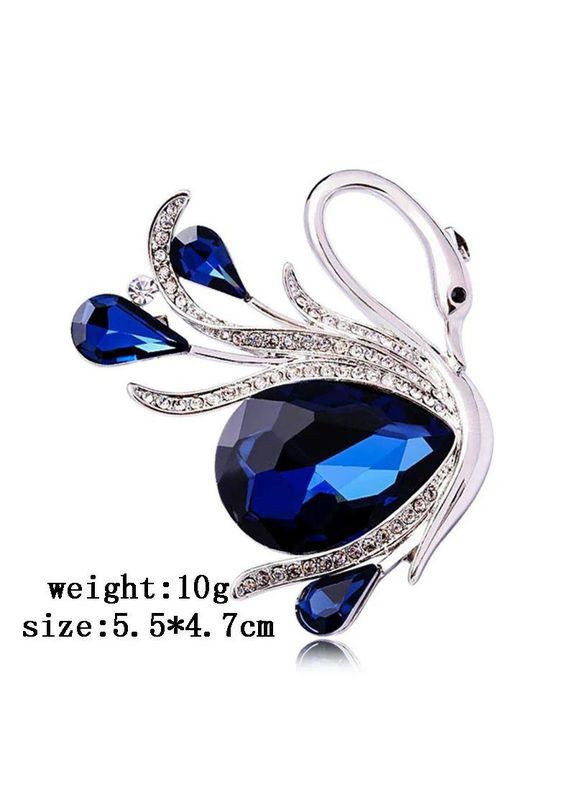 Брошка "Лебідь", брошка шпилька (494693363) No Brand (361264335)