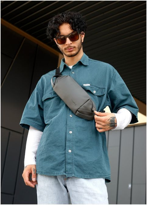 Сумка на пояс бананка Holster MSH черная с перфорацией (R-87113009m-VS) Sambag (302450145)