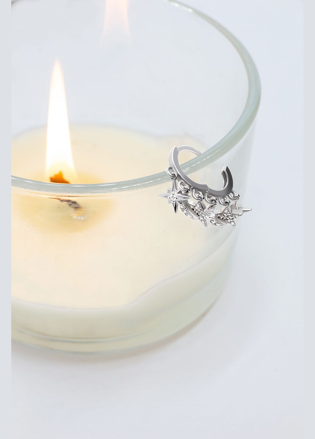 Серебряная серьга (4858) IRIJ (331016753)