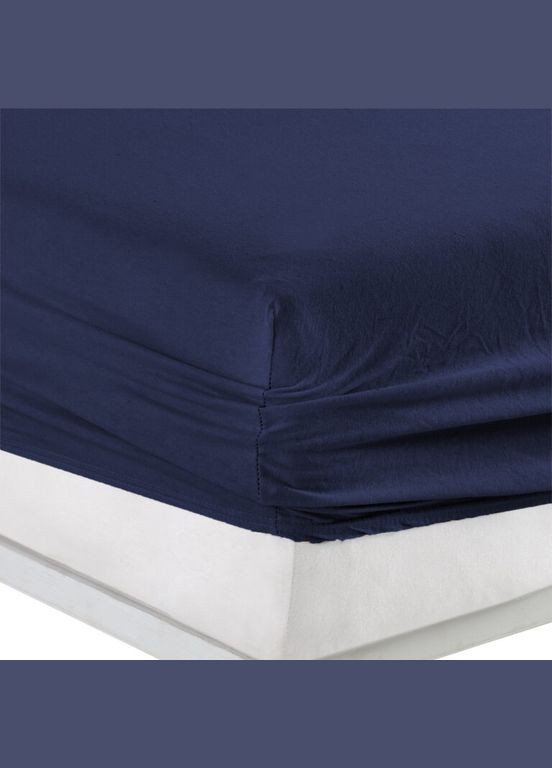 Простынь 140 х 200 см.+25 см. трикотажная на резинке люкс Kayra (300291416)