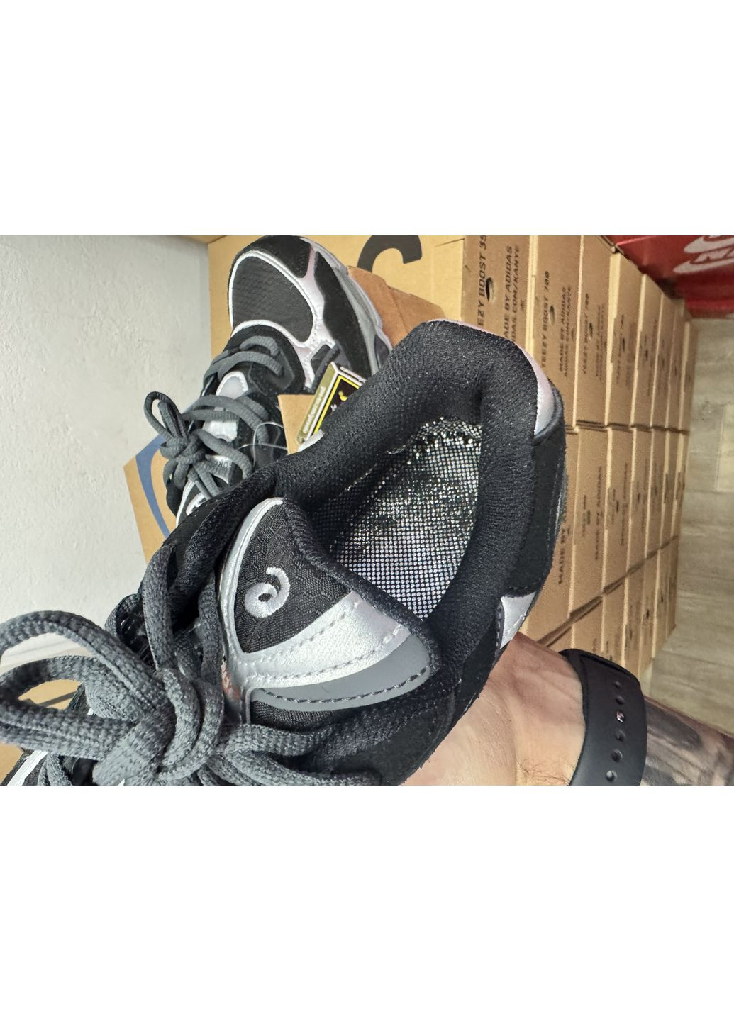 КРОСІВКИ ЖІНОЧІ ASICS GEL NYC BLACK GORE-TEX АСІКС ГЕЛЬ НЮК No Brand чорні демісезони (368859564)