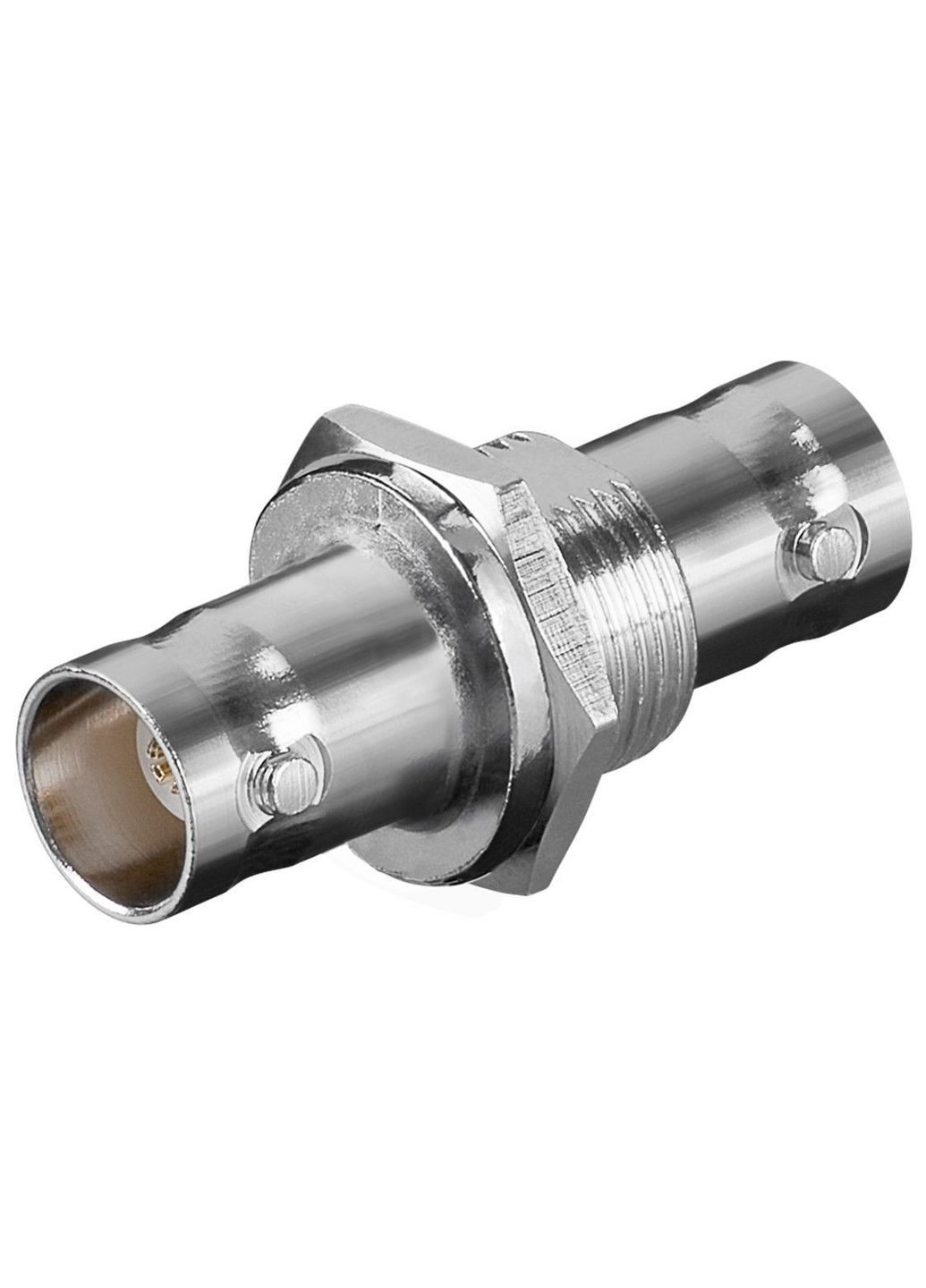 Переходник антенный BNC/50ohm F/F (мама/мама) адаптер приборный с креплением Goobay (369645358)