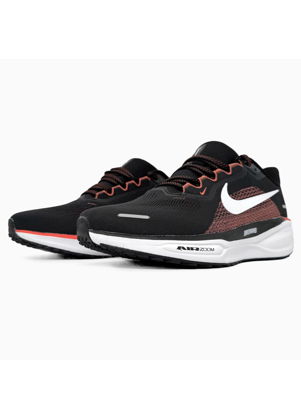 КРОСІВКИ ЖІНОЧІ NIKE AIR ZOOM PEGASUS 40 ROAD RUNNING BLACK / ORANGE НАЙК АІР ЗУМ ПЕГАСУС No Brand чорні демісезони (367170761)