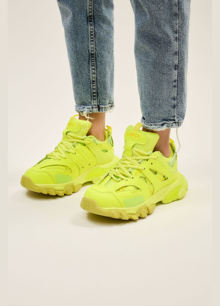 Зеленые демисезонные кроссовки 185621 Lonza