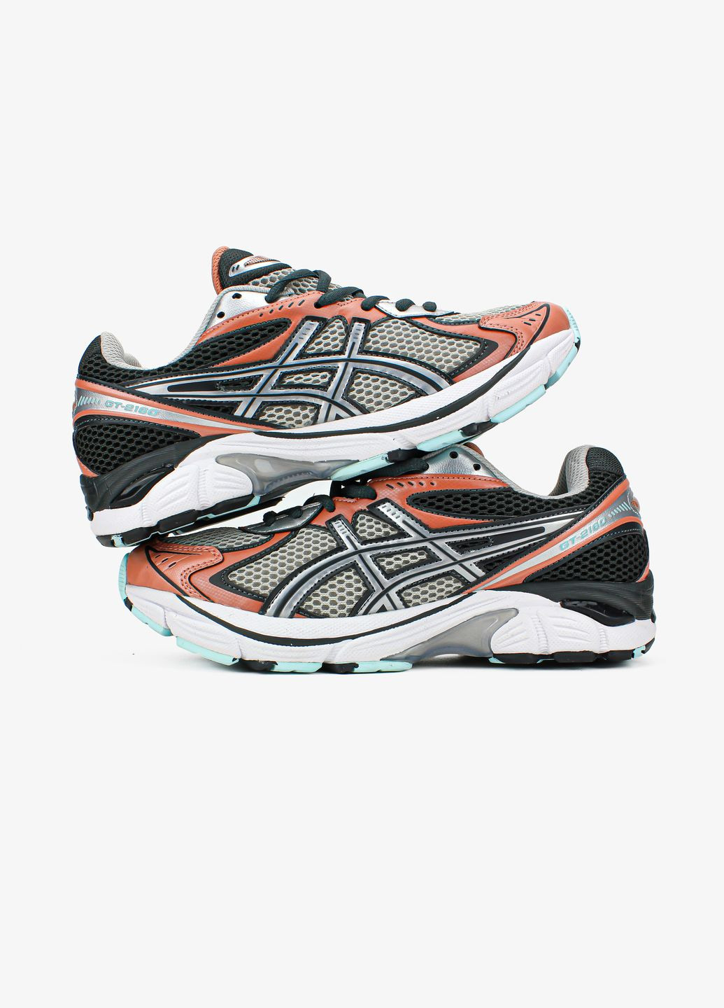 Сірі всесезон кросівки чоловічі і жіночі asics gt-2160 gray brick dust | асікс gt-2160 сірі коричневі No Brand