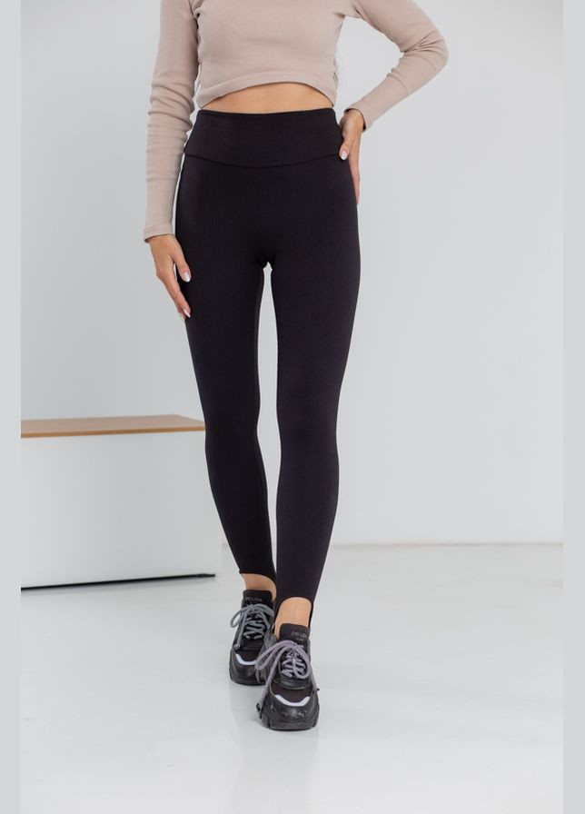 Лосины со штрипками 9080 42() Цвет черный AKSAN (301076738)