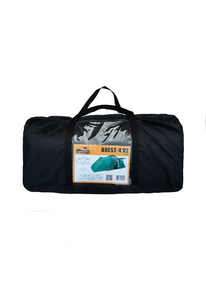 Палатка Brest 4 (V2) green UTRT-082 Tramp (366395916)