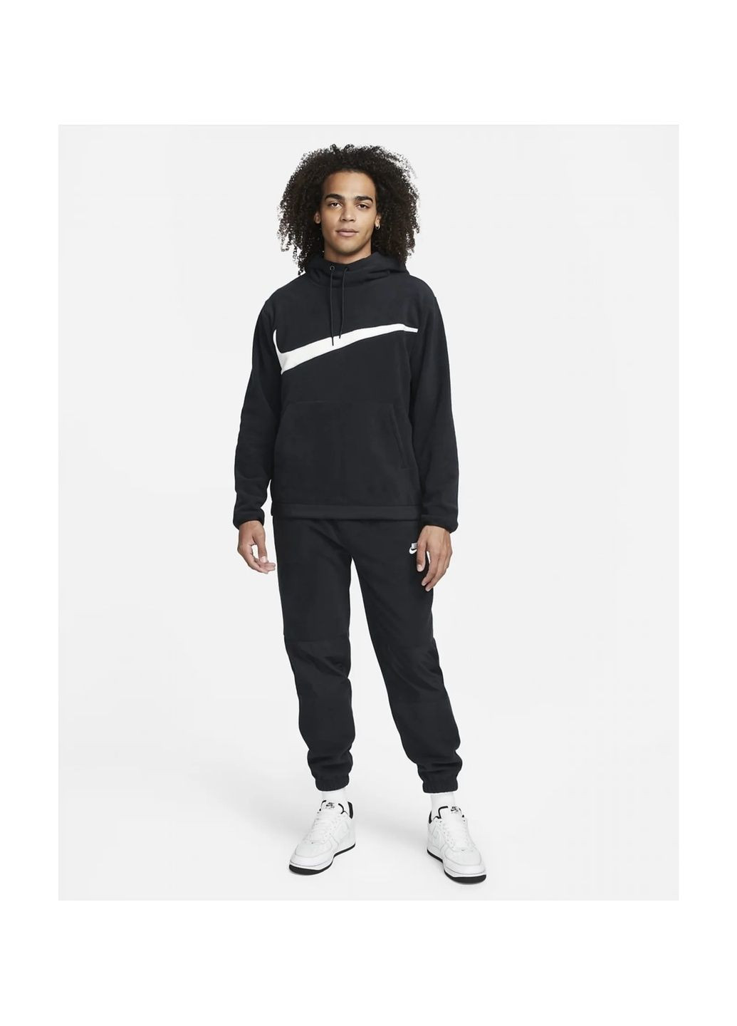 Худи мужские Club+ Mens Winter Black Dq4896-010 Nike (364662674)