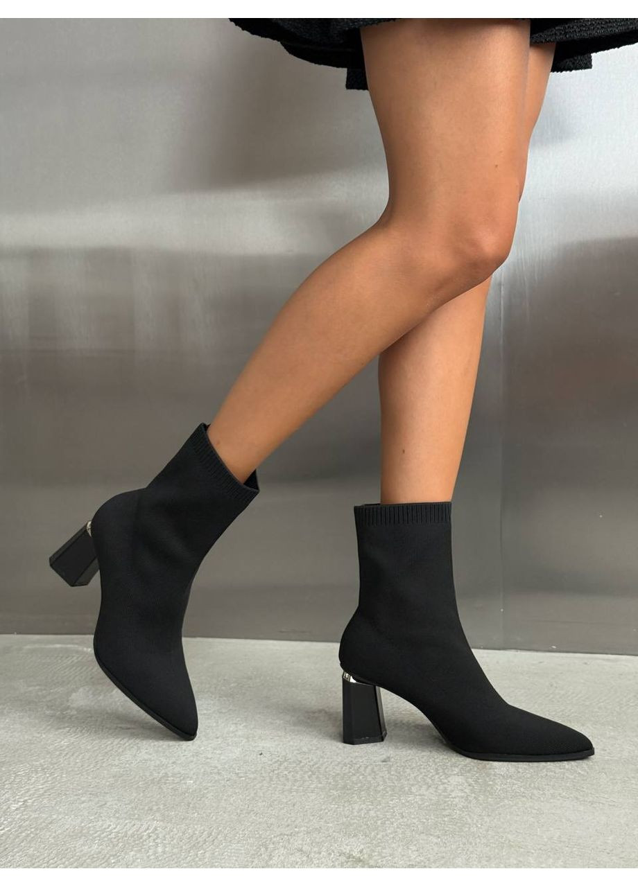 Осенние стильные женские ботинки No Brand тканевые