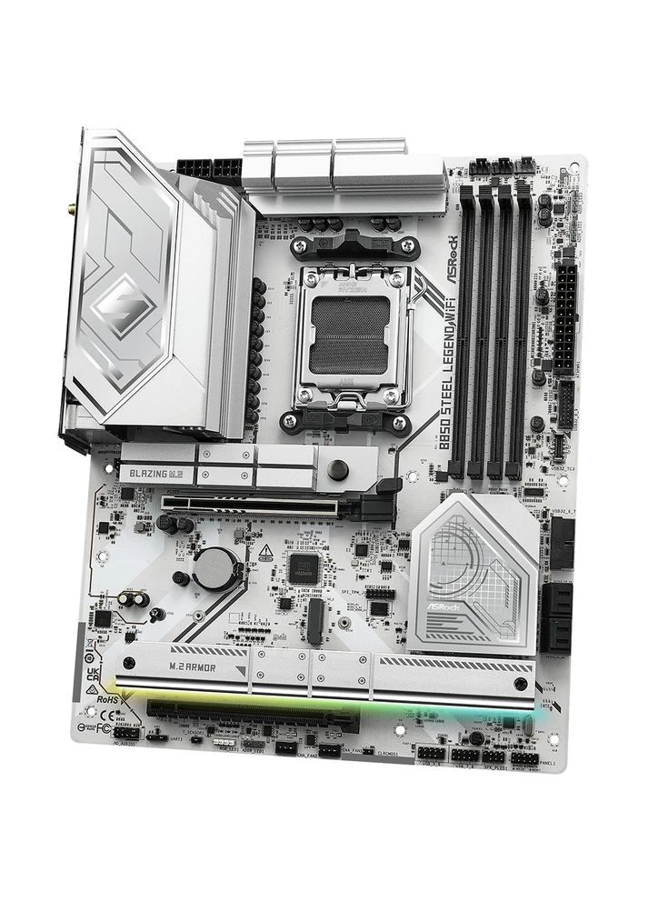 B850 Steel Legend WiFi (AM5/B850, 4*DDR5, 2xPCIex16, HDMI, 4xSATA, 4xM.2, 2.5GLan, ATX) ASRock (394579794)