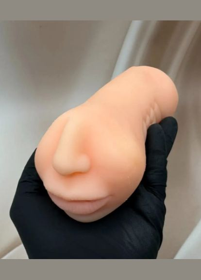 Реалистичный искусственный маструбатор для мужчин 3 в 1 рот, вагина, анус Двухсторонний 3D + ЛУБРИКАНТ 25 мл No Brand (323160004)