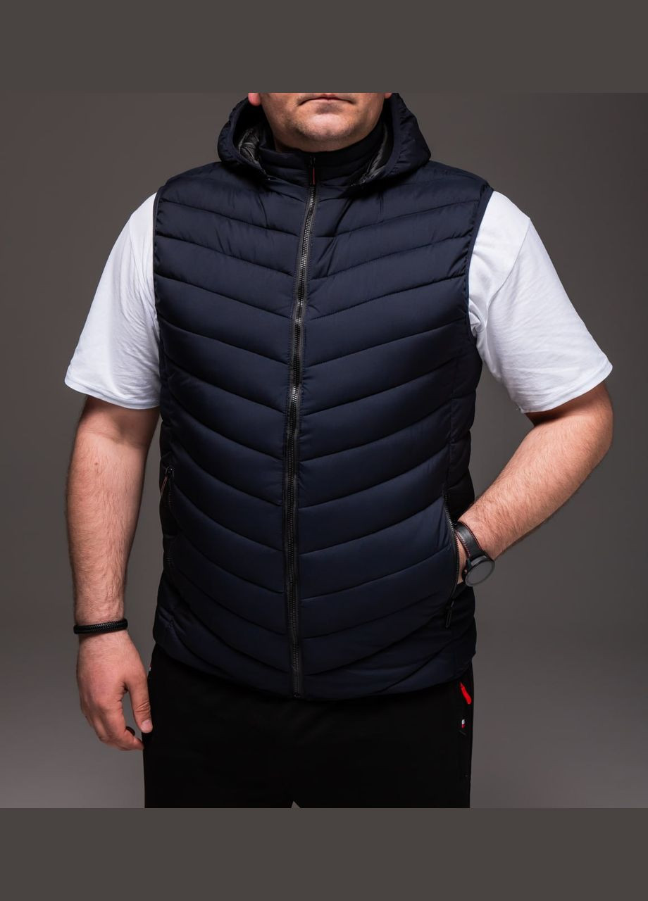 Чоловічий утеплений жилет з знімним капюшоном Vakko (327141868)