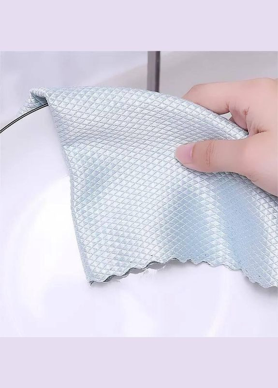 Салфетка для стекла, для очистки стеклянных и зеркальных поверхностей Набор 5 шт No Brand (306555023)