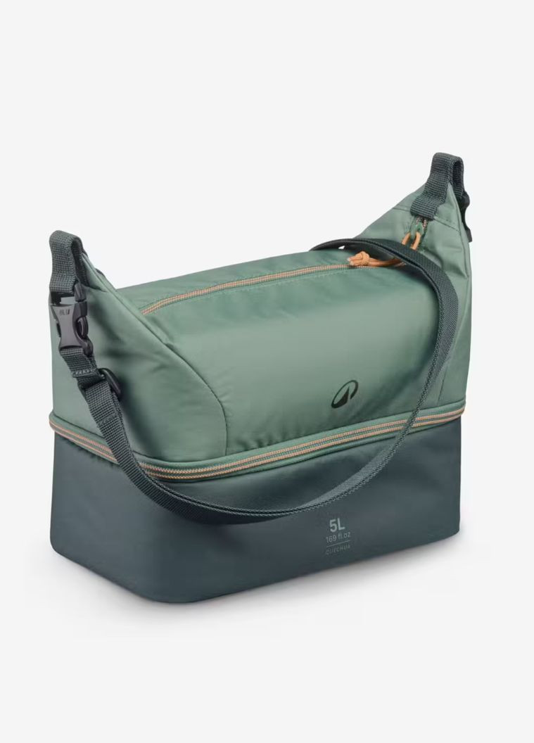 Походная Сумка-Холодильник / Термосумка 26x14x17 см 7л з 1 Контейнером на 1л для Кемпинга Quechua (342966964)