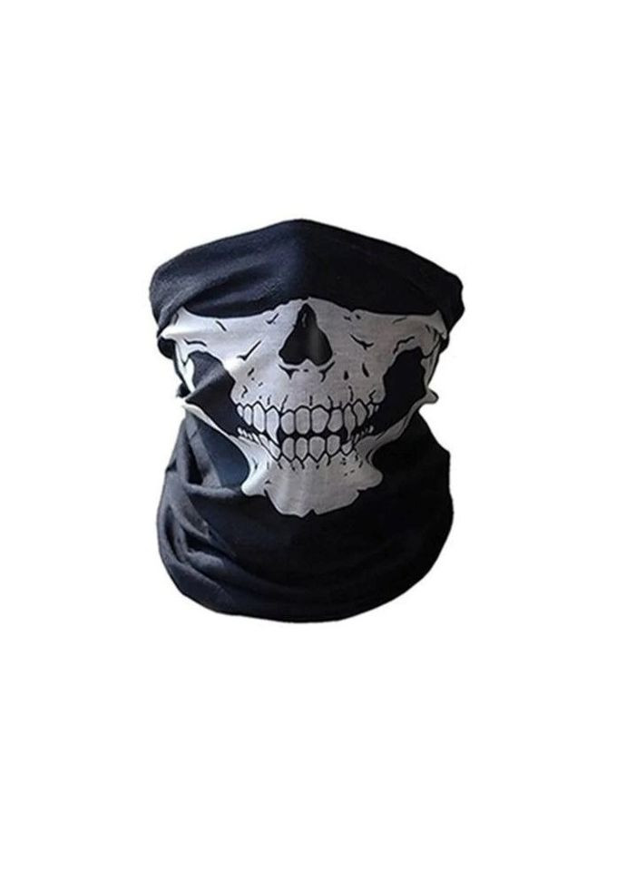 Баф маска защитная с рисунком Череп No Brand (305571296)