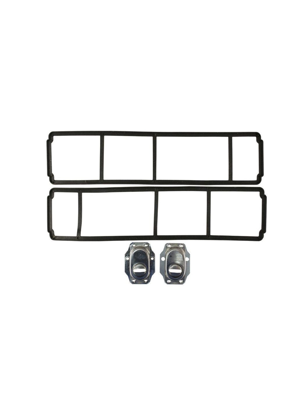 Ручка на планке для металлической двери правая металл бронза без подсветки FZB (332206269)