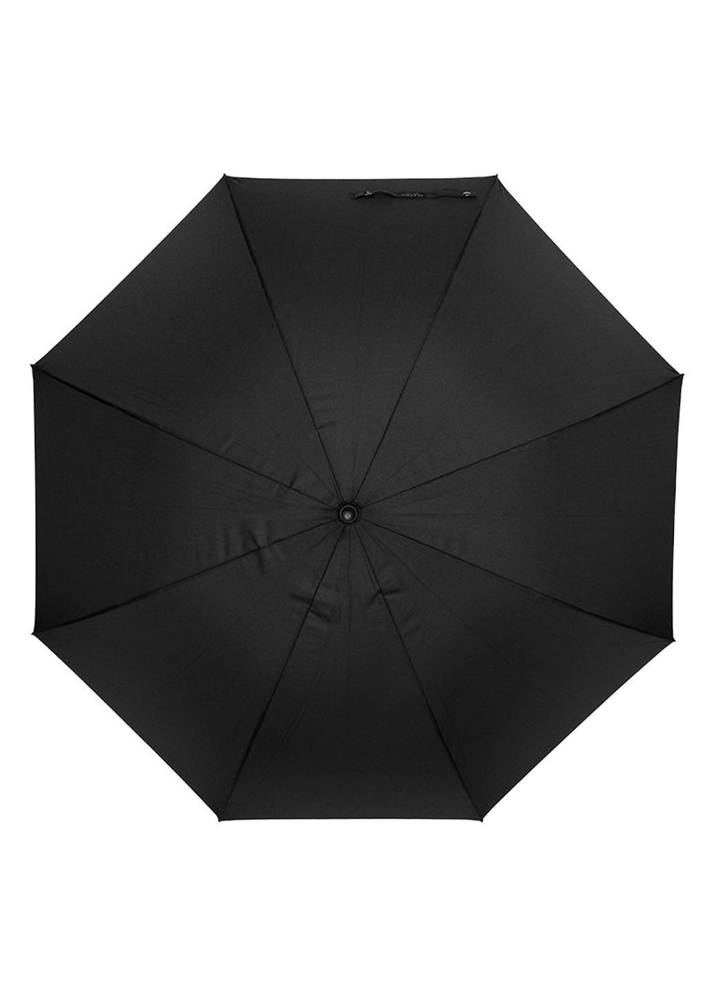 Чёрный зонт-трость 1126-01 полуавтомат черный MAYDU большой система антиветер (366560094)