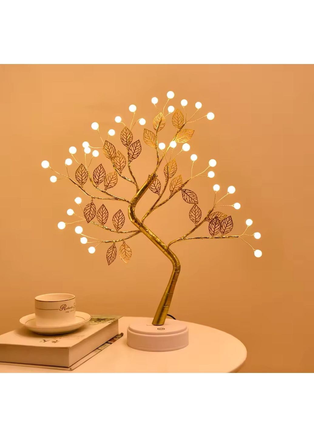 Декоративний світильник "Дерево Бонсай" з LED-лампочками No Brand (315034644)