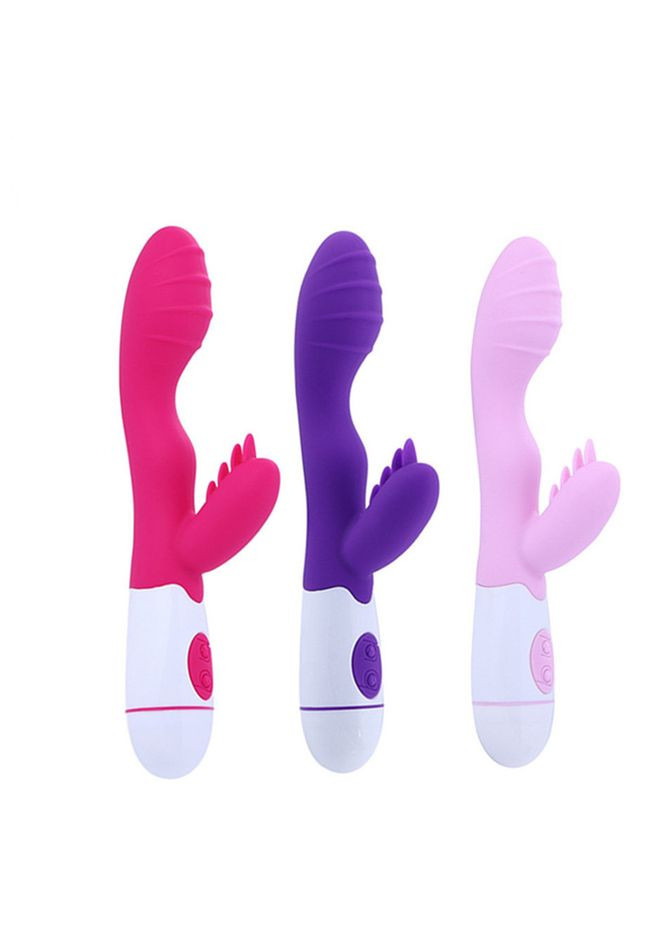 Вибратор двойной для клитора и точки G - Lilu Twix 5 с USB зарядкой American (303893965)