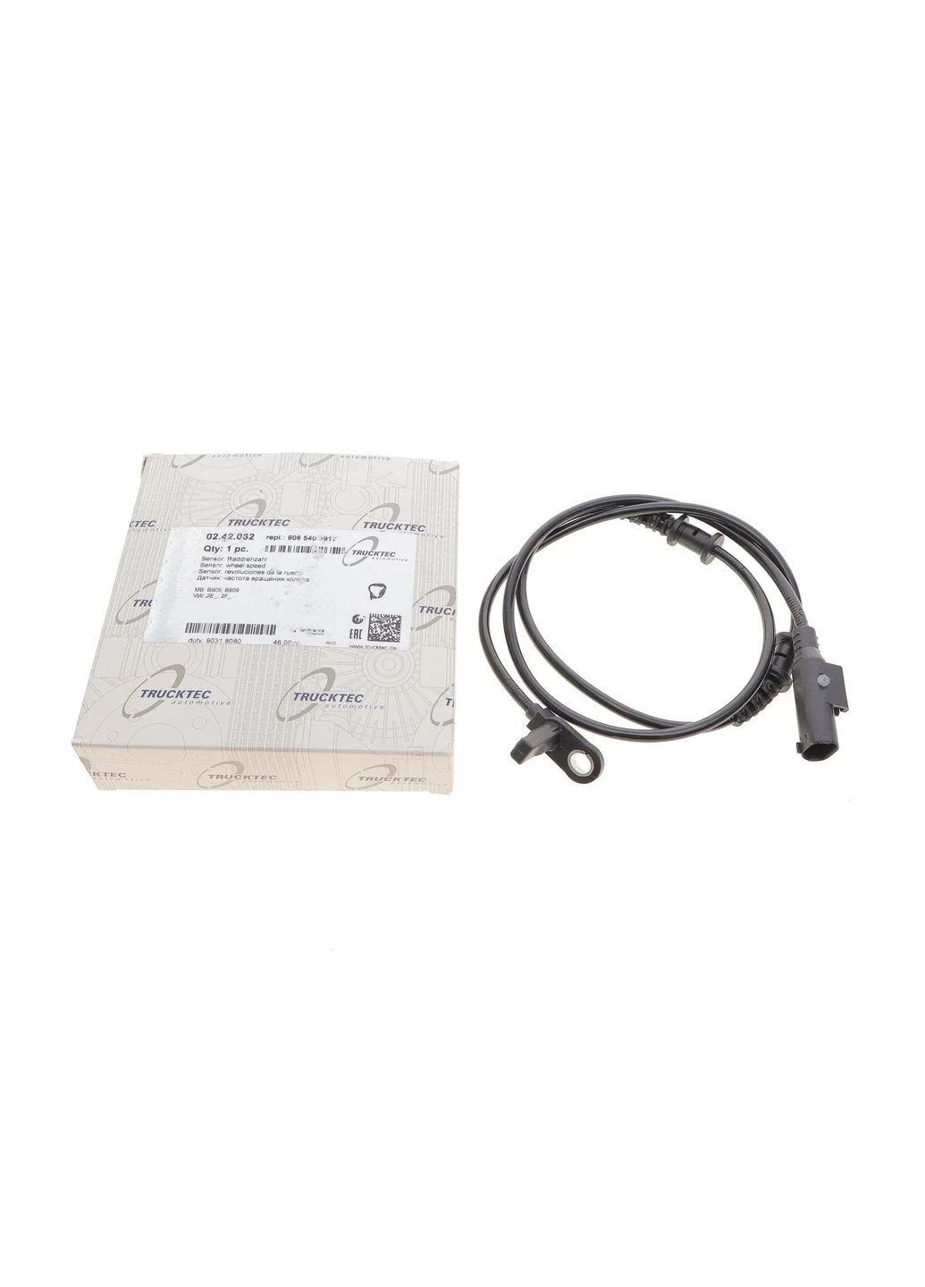 Датчик ABS (передній) MB Sprinter/VW Crafter 11 AUTOMOTIVE 02.42.062 UA63 No Brand (339658937)