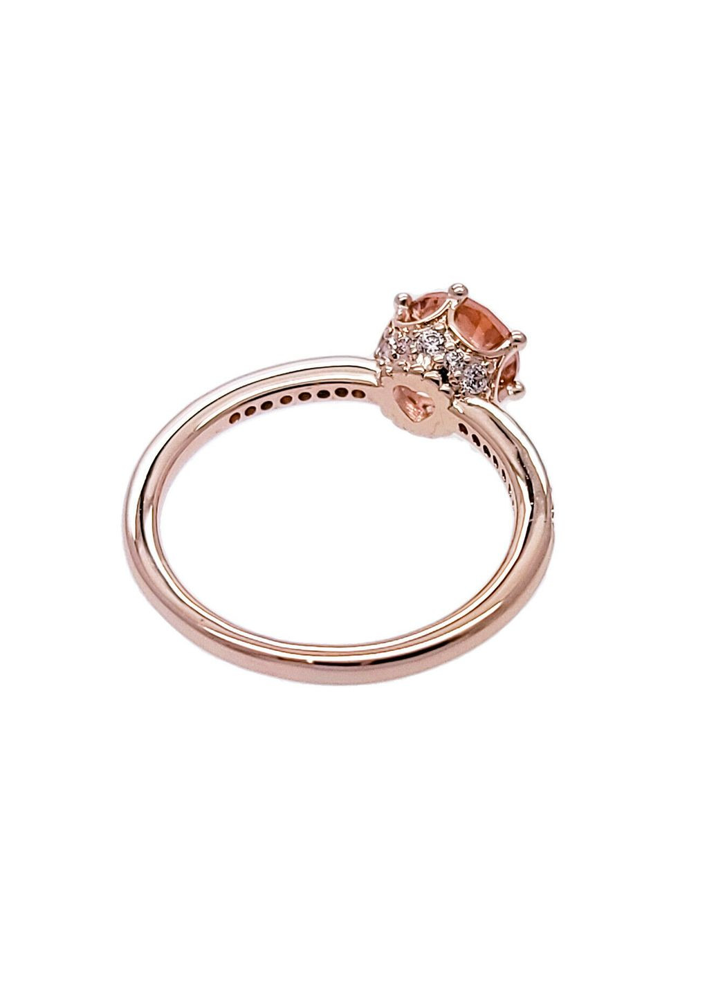 Каблучка Пандора з короною та рожевим каменем 188289C01 Kabluchka (355344708)