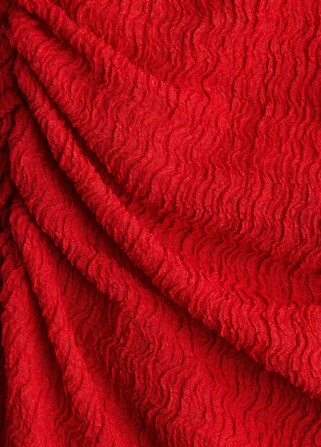 Червона кежуал сукня H&M однотонна