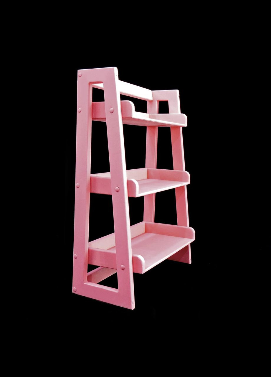 Полиця для ванної з дерева Бамберг 50 барбі (ВНП-502650) No Brand (328091697)