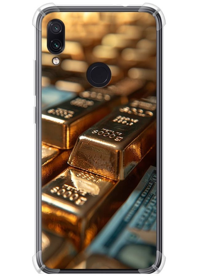 Силикон с усиленными углами чехол 'Сияние золота' для Endorphone xiaomi redmi note 7 (291127172)