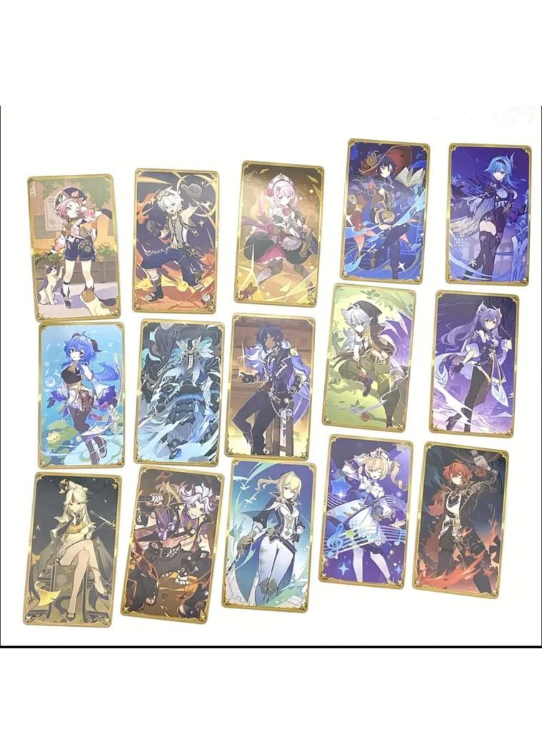 Колекційний набор карт Геншин Імпакт. Карти Геншин Імпакт No Brand (368999603)