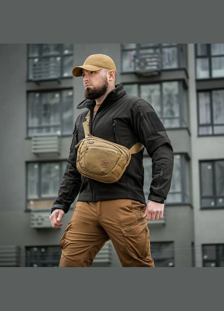 Сумка Sphaera Hex Hardsling Bag Large Elite Coyote M-TAC (326517901)