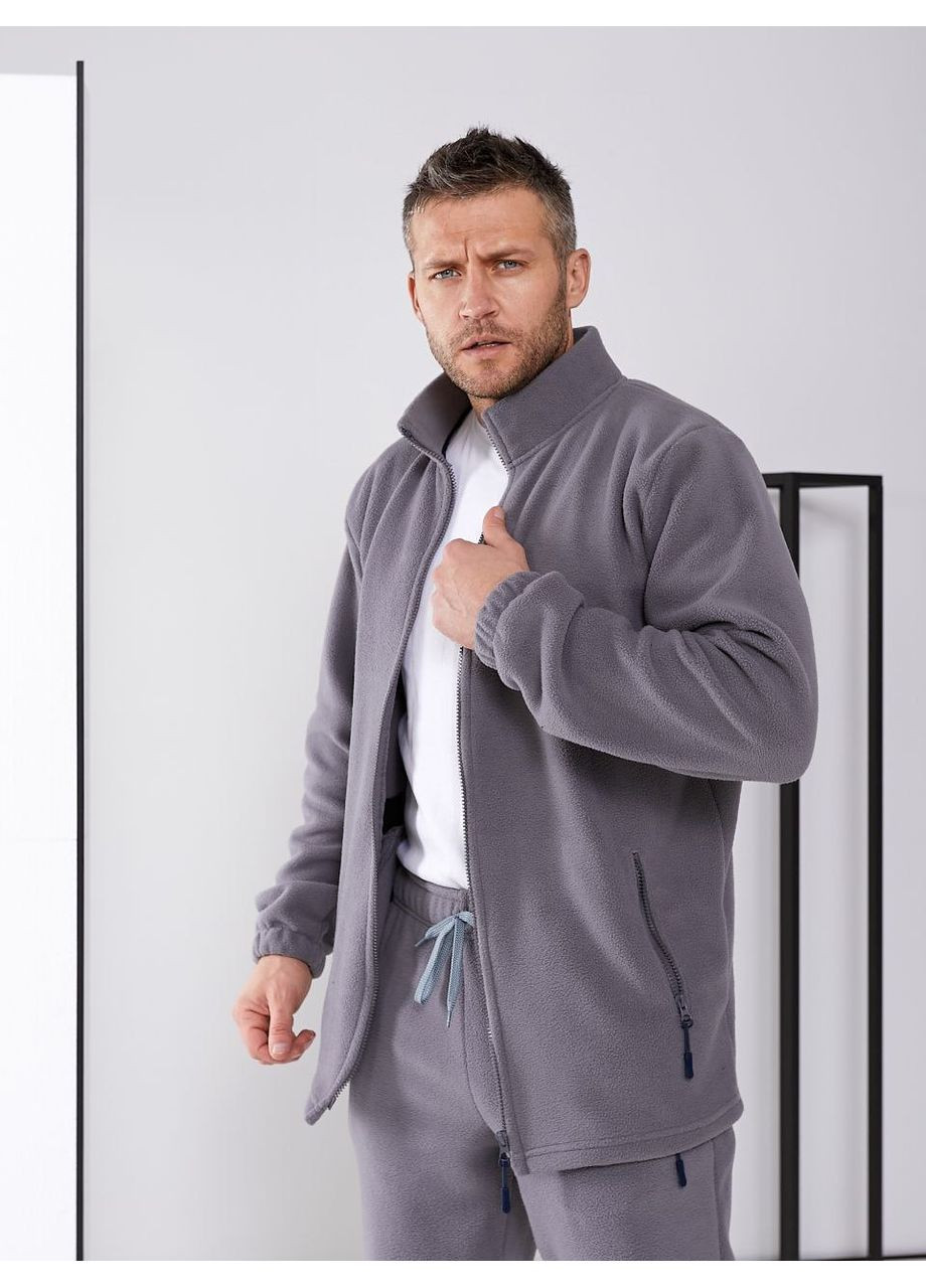 Сірий зимній костюм Garna