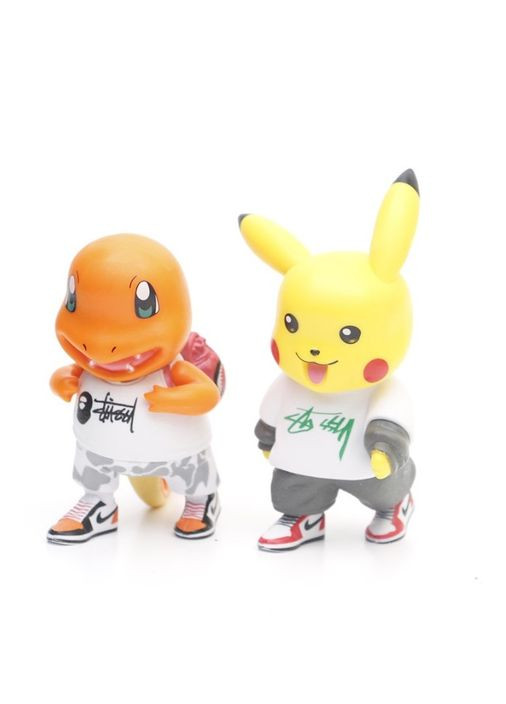 Набор фигурок Покемон Пикачу Pokemon Pikachu Чармандер, Псик, Сквиртл, Бульбазавр, Снорлакс игровые фигурки 6-10.5см 6 шт. Shantou (296792862)