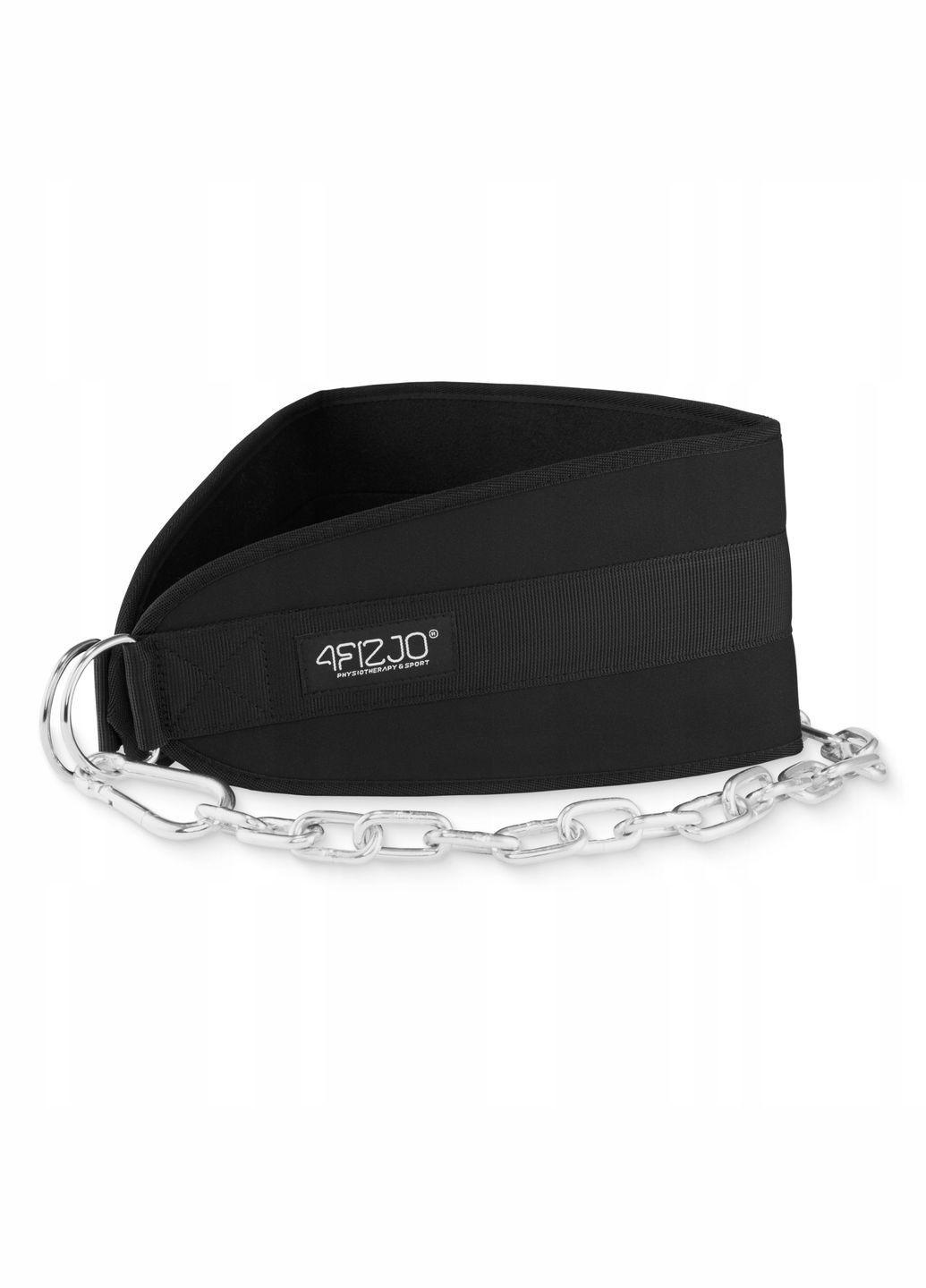 Пояс атлетичний для обтяження Dip Belt Black () 4FIZJO P-5905973402262 (316636155)